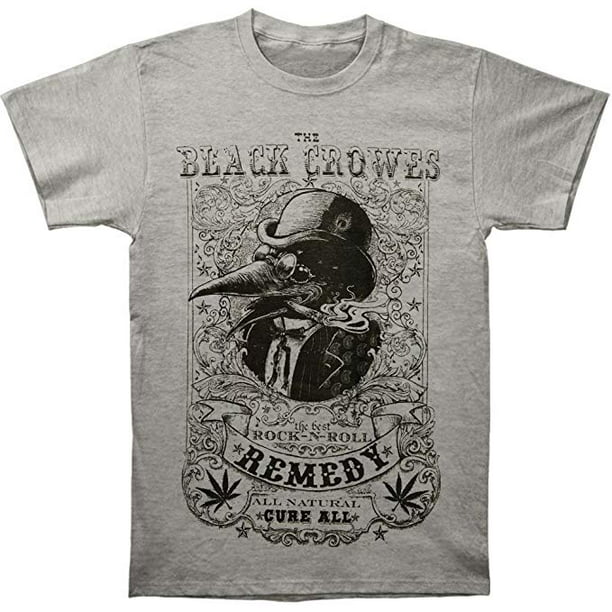 BLACK CROWES T-Shirt Funny Birthday Cotton Tee Vintage Gift For Men Women